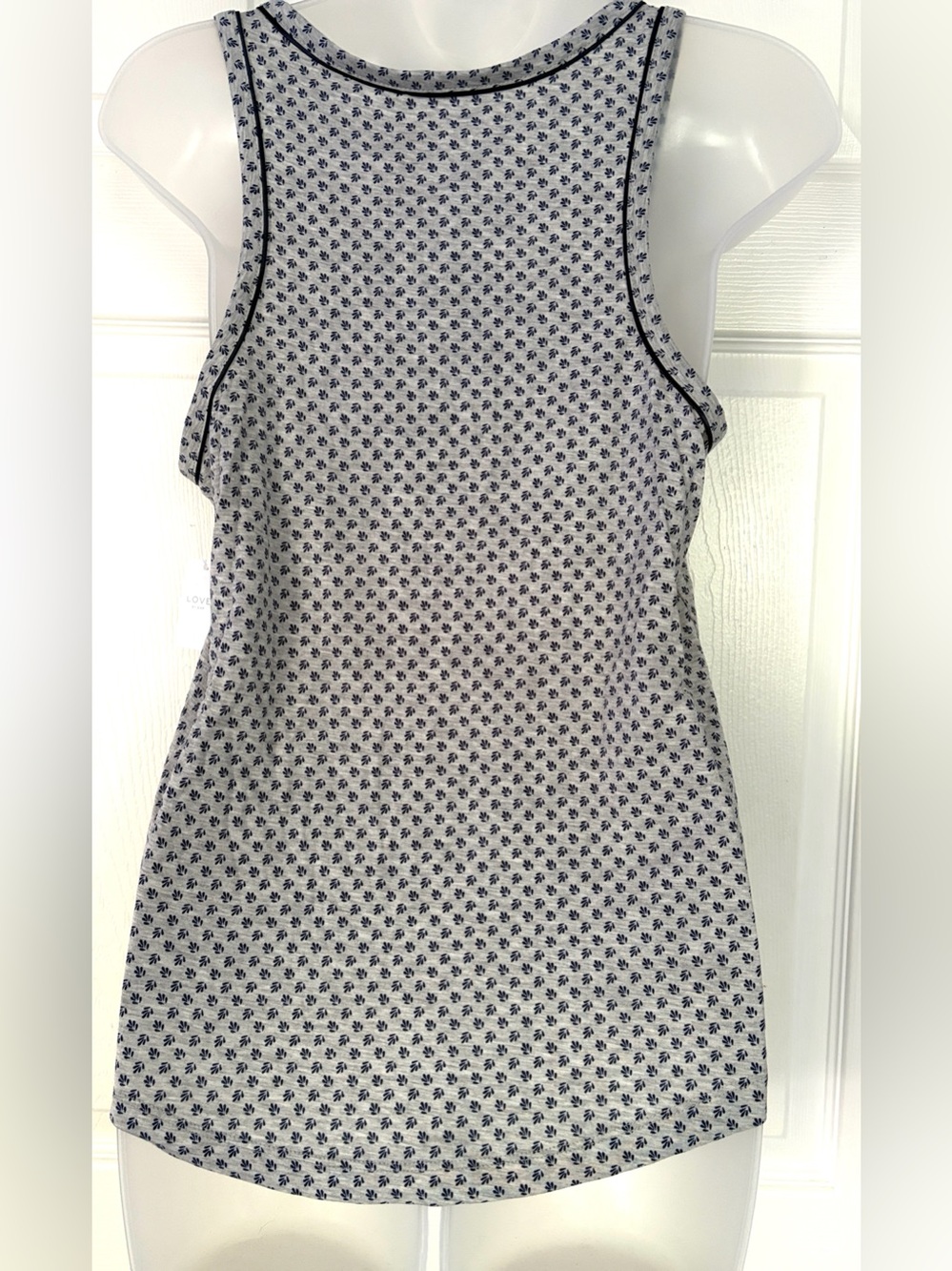 Gap Love By Gap Pajama Set Grey Blue size Small NWT - Picture 7 of 16